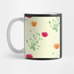 seamless floral pattern Mug